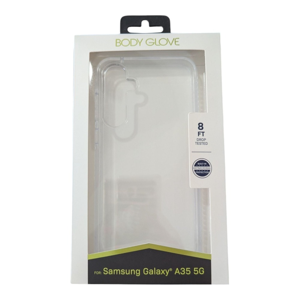 E1. Body Glove Comfort Grip Case For Samsung Galaxy A35 5G - Clear
